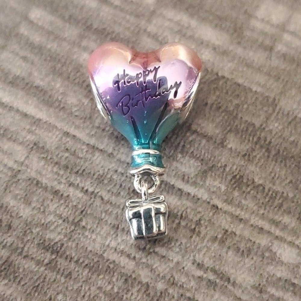 Pandora Happy Birthday Hot Air Balloon Charm
